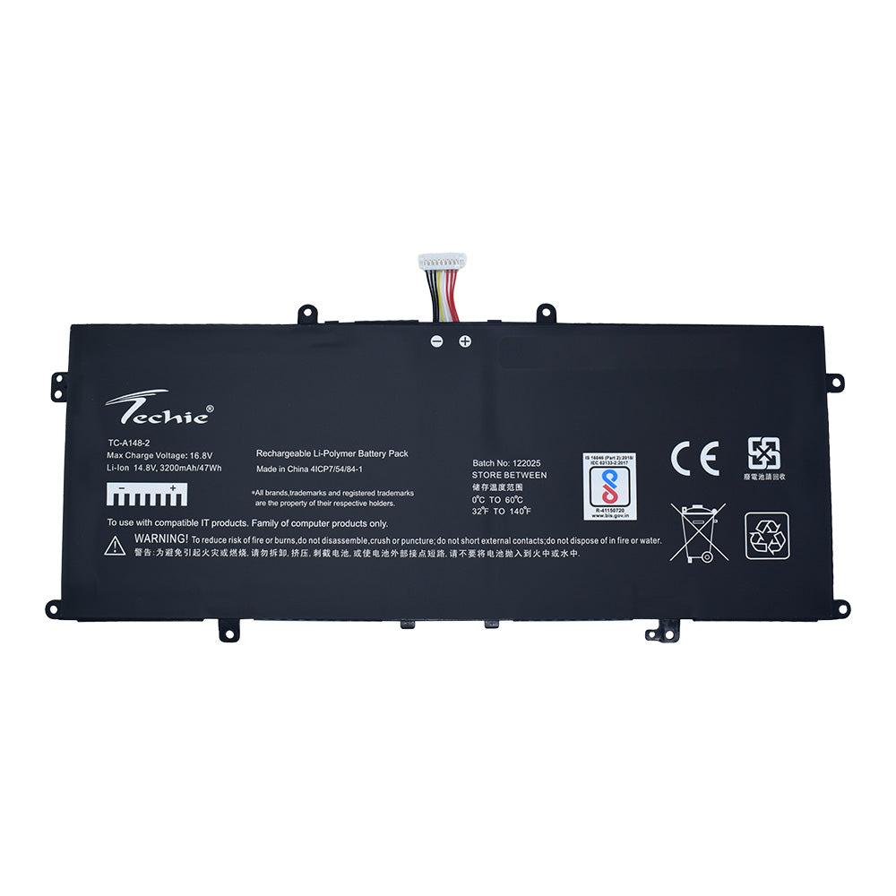 Techie Battery for Asus C41N1904 - ZenBook 14 BX425EA, UM425UA, UX425EA, VivoBook S14 S435EA Series Laptops (3200mAh, 4-Cell)