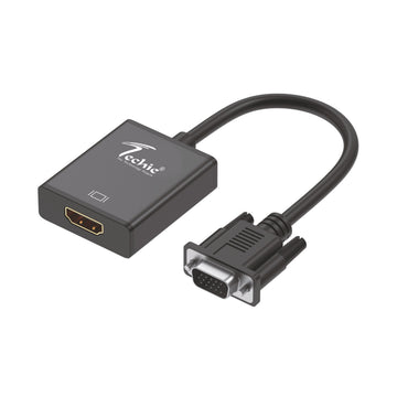 Techie VGA to HDMI Converter with Audio