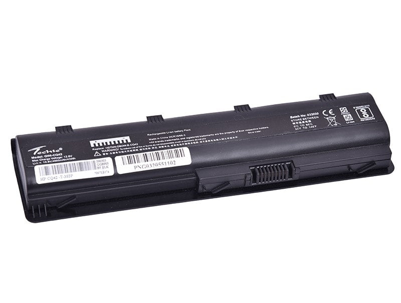 Techie compatible for HP MU06, MU09, CQ32, CQ42, CQ62, Pavilion G42, G72, DV6-6000 laptop battery.