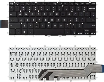 Techie Laptop Keyboard for Dell Inspiron 13 5368, 5378, 7370, 7573