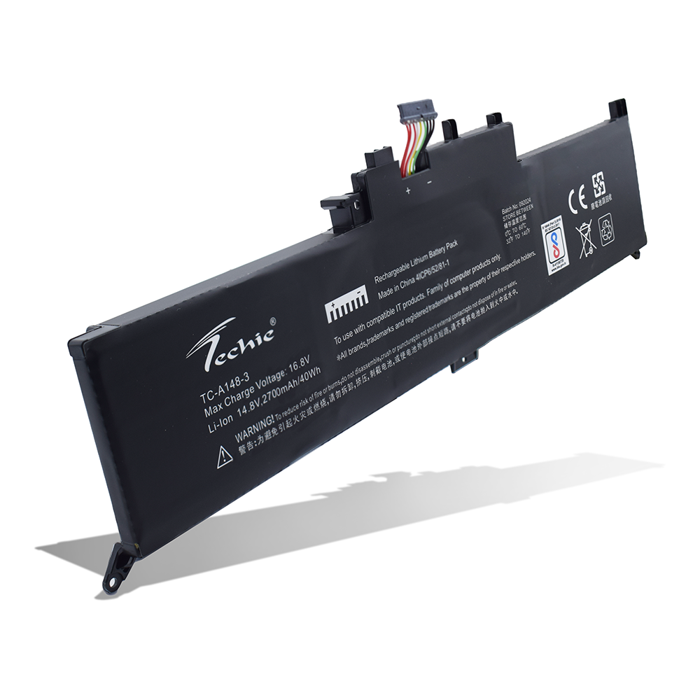 Techie Compatible Battery Lenovo Thinkpad Yoga 260 - 00HW026, 00HW027, ThinkPad Yoga 370, Yoga X380 Series Laptops (2700mAh, 4-Cell)