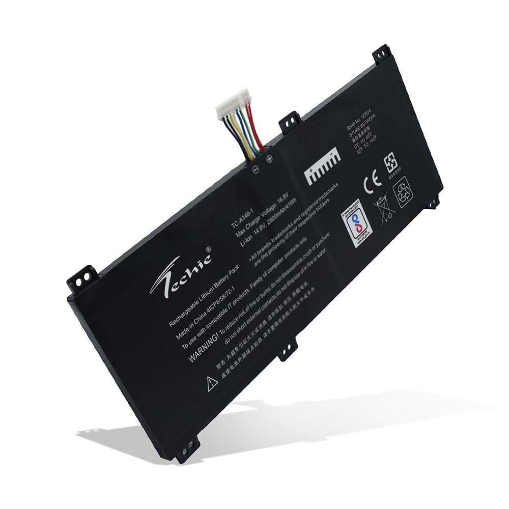 Techie Laptop Battery for Huawei HB6081V1ECW, MAGICBOOK PRO, MATEBOOK D 16, HBL-W19, HVY-WAQ9 Laptops (2800mAh, 4-Cell)