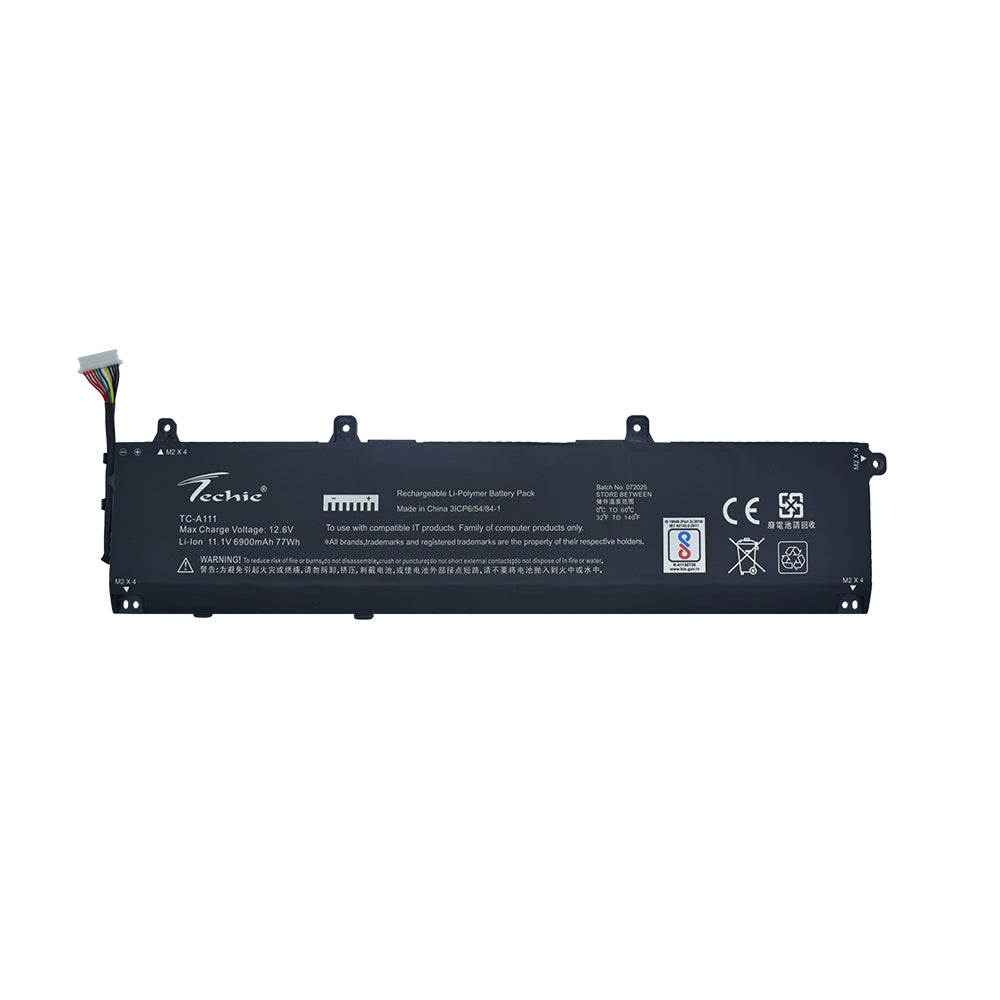 Techie Compatible Battery for HP IR06XL– ZBook POWER G7 Series Laptops (6900mAh, 6-Cell)
