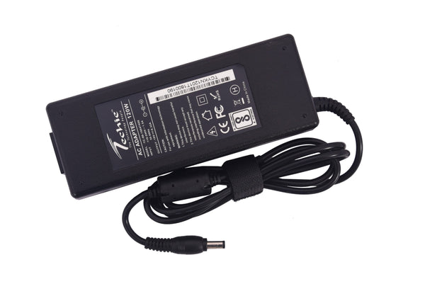Techie Compatible Lenovo 120W Laptop Charger 19V, 6.32A, 5.5mm x 2.5mm