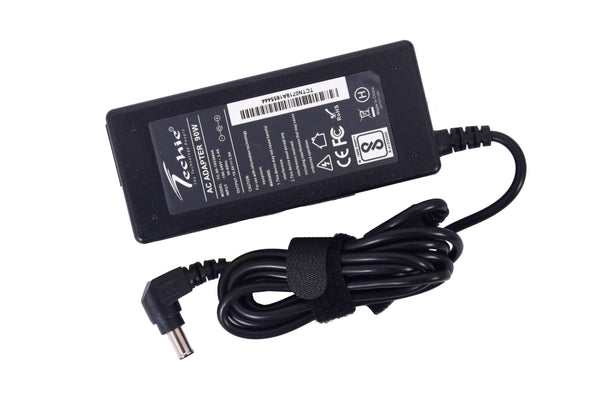 Techie Compatible Sony Vaio 76W Laptop Charger 19.5V, 3.9A, 6.0mm x 4.4mm