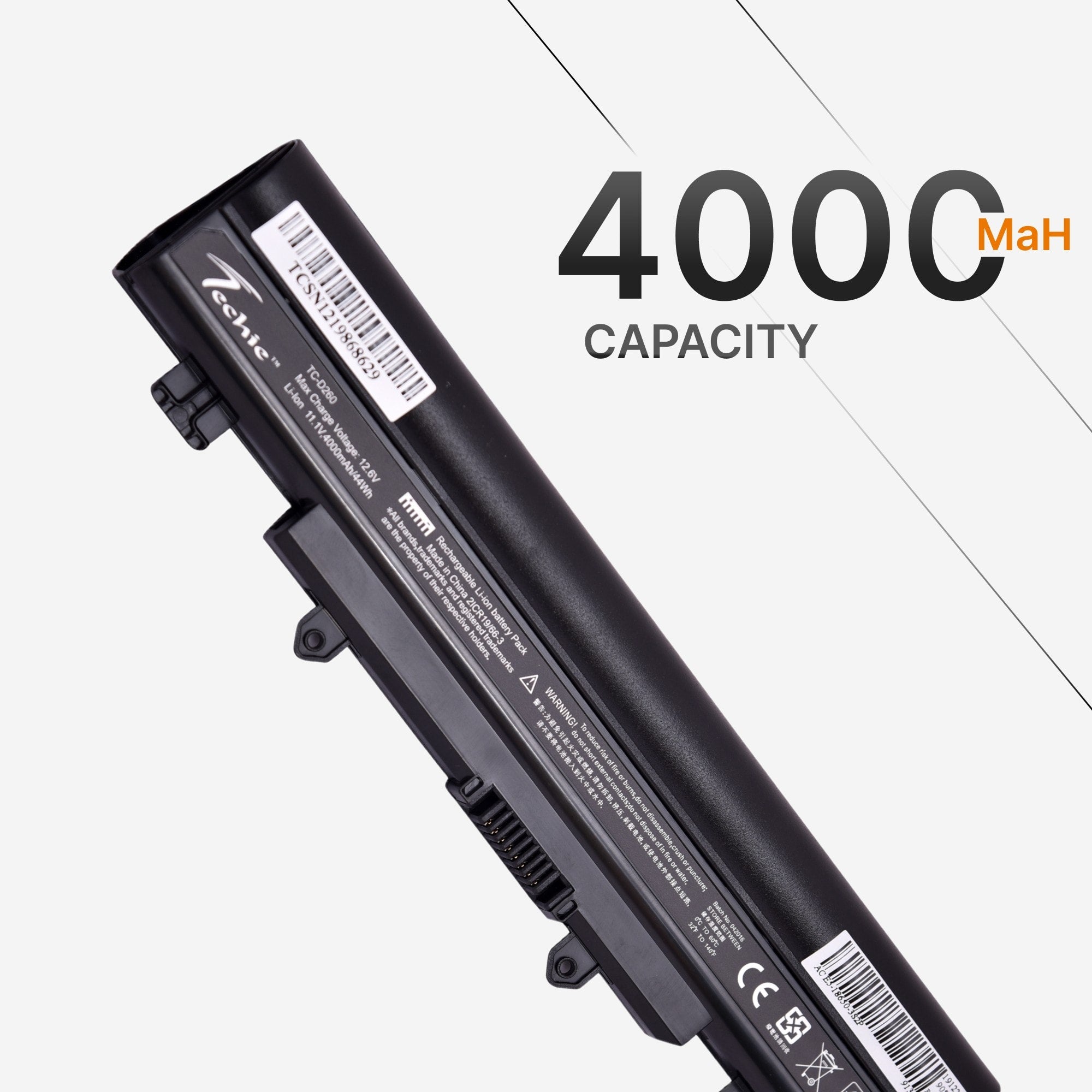 Techie Compatible Battery for Acer E5-531 - AL14A32 Extensa 2509 Series Laptops (4000mAh, 6-Cell)