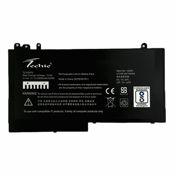 Techie Compatible Battery for Dell E5470 - Latitude E5570, E5270, E5470 Laptops (2900mAh, 3-Cell)