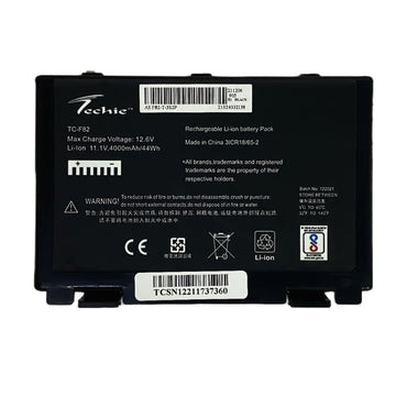 Techie Compatible Battery for Asus F82 - A32-F52, A32-F82, L0A2016, F52, F82 Series Laptops (4000mAh, 6-Cell)