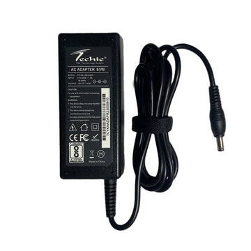 Techie Compatible Toshiba 65W Laptop Charger for Satellite C55, C660, L650, L750D, Series (19V, 3.42A)