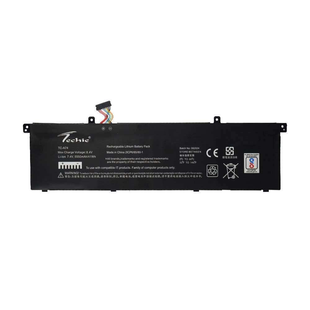 Techie Laptop Battery for Xiaomi Mi R14B03W Laptops (5550mAh, 4-Cell)