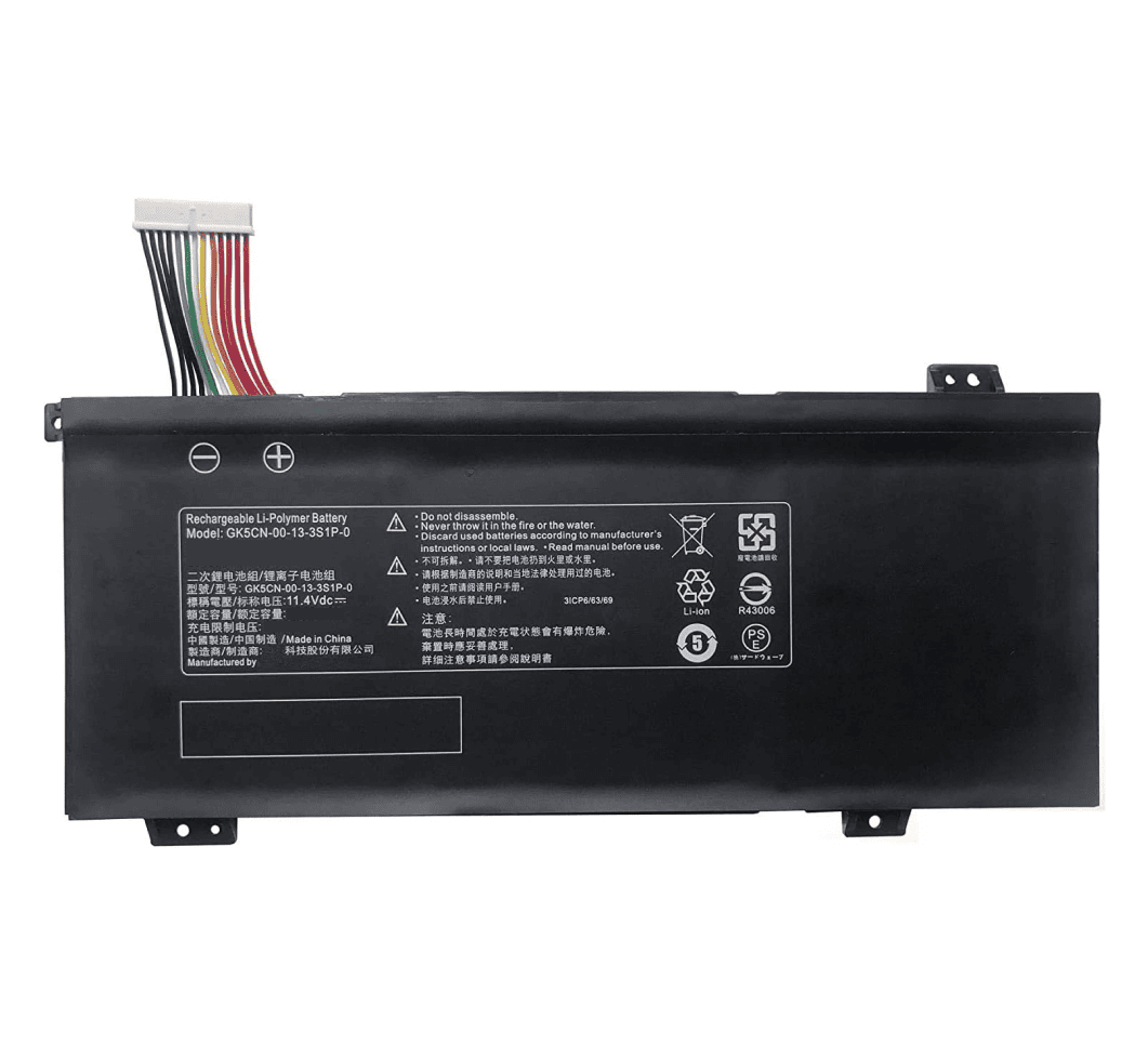 Techie Laptop Battery for Getac GK5CN - GK7CN6S, GK5CN4Z, XMG Neo 15, X8Ti, X9Ti Series Laptops (3400mAh, 3-Cell)