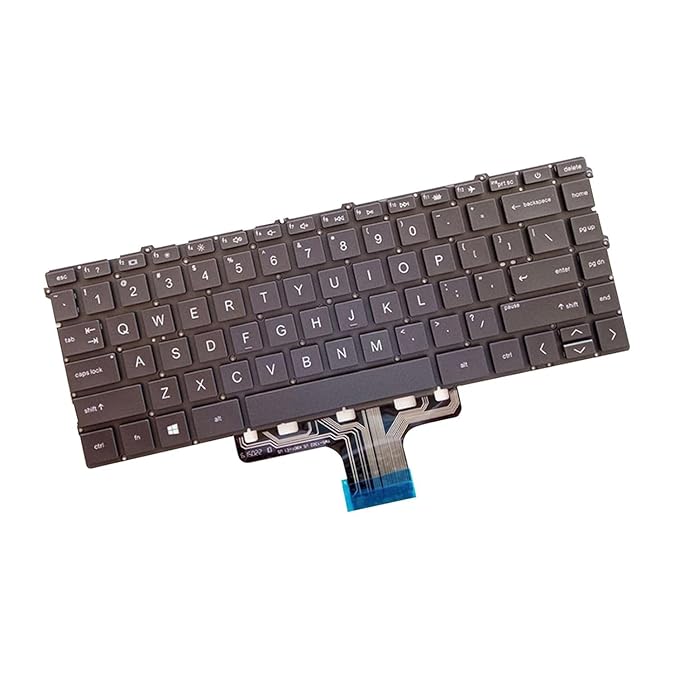 Techie Laptop Keyboard for HP Pavilion X360 14-DV, 14-DW, 14M-DW, TPN-Q244 With Backlight