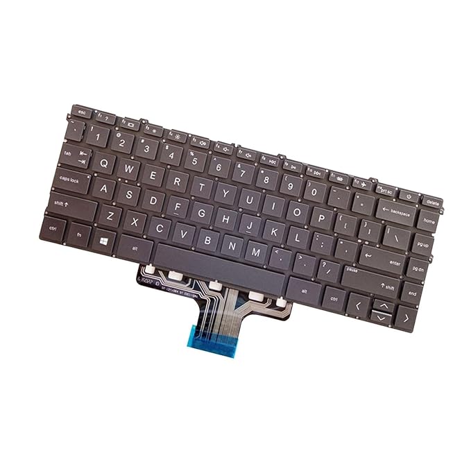 Techie Laptop Keyboard for HP Pavilion X360 14-DV, 14-DW, 14M-DW, TPN-Q244 With Backlight