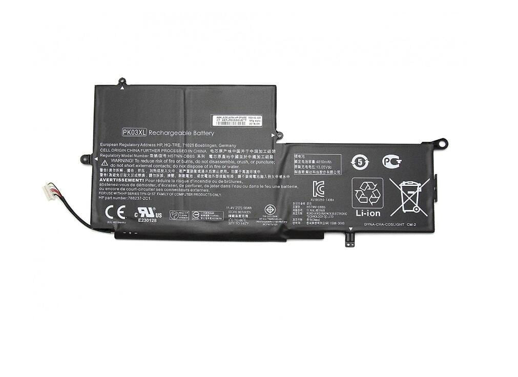 Techie Compatible Battery for HP PK03XL - Spectre Pro X360 G1,  X360 G2 Laptops (3600mAh, 3-Cell)