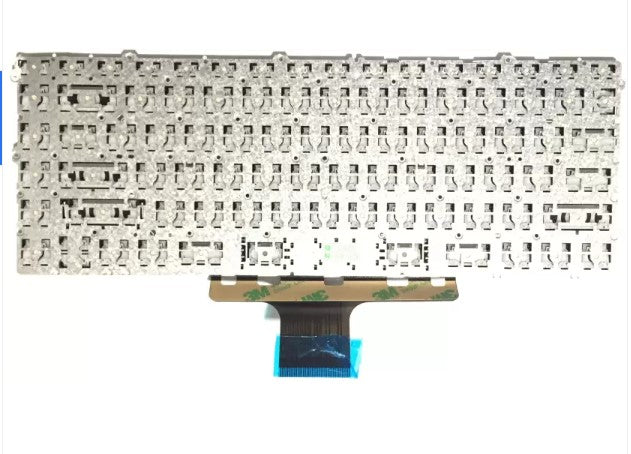 Techie Keyboard for HP 14-DW Series and 14-DY Series Laptops Silver Without Backlight