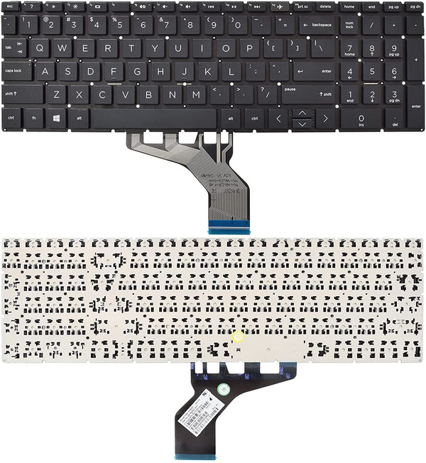 Techie Laptop Keyboard For HP 15-DB, 15-DX, 15-DK, 15-CX, 15-CN, 15-CR, 15-SC Series