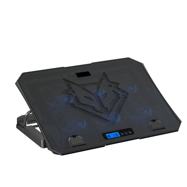 Techie 6 fans Laptop Cooling pad With LCD Panel
