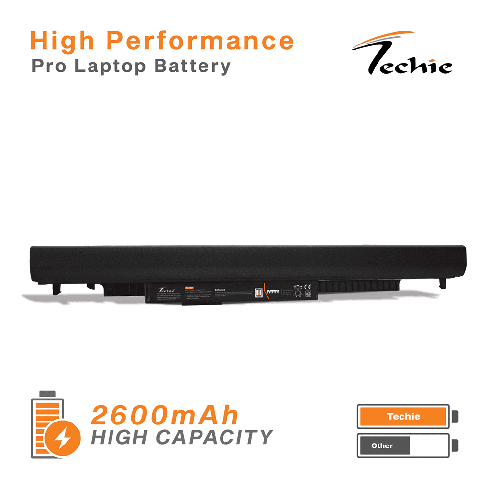 Techie Pro Series Laptop Battery for HP HS04 – 4-Cell, 2600 mAh, Long Backup