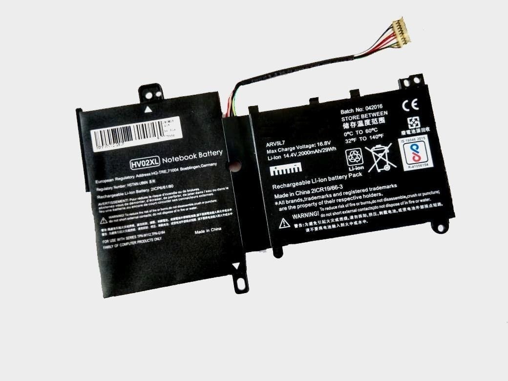 Techie Compatible Battery for HP 796219-421 - HV02XL, HSTNN-UB8N, HSTNN-LB6P, Pavilion X360 11-K Series Laptops (3400mAh, 2-Cell)