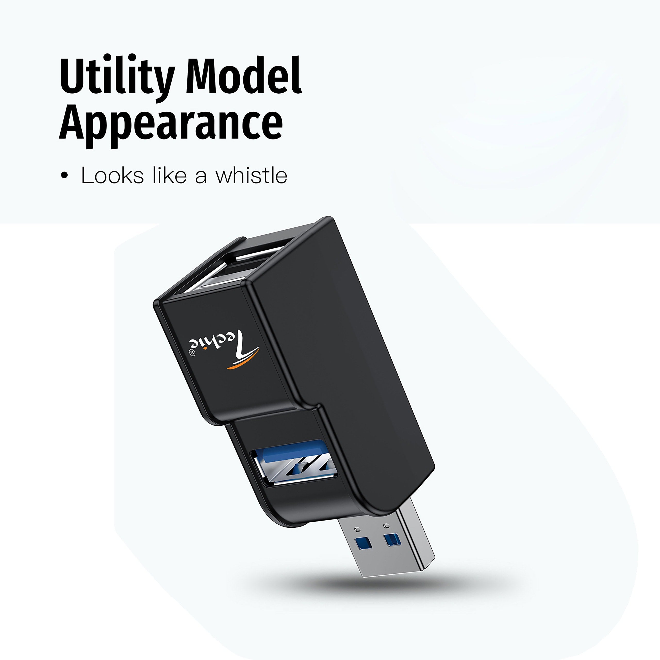 Expand Your Connectivity with Techie 3-in-1 USB Hub – USB 3.0 & 2 x USB 2.0 Ports for Laptop, PC, Mac