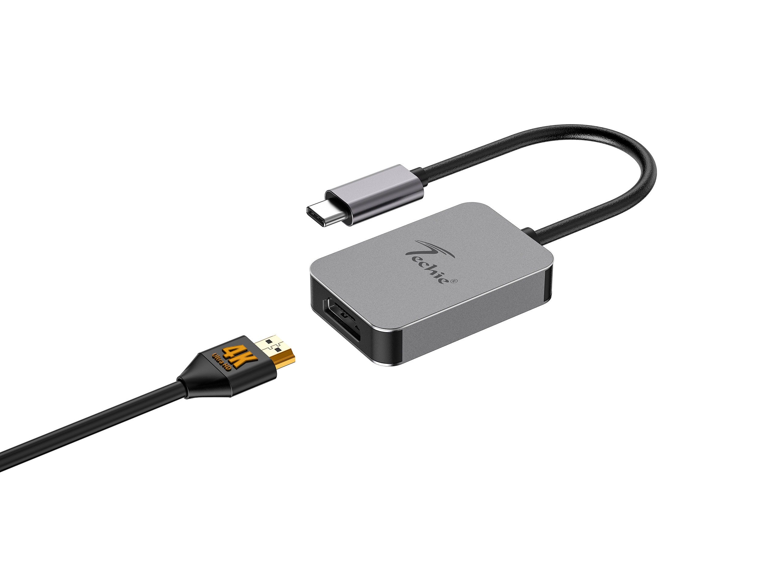Techie USB-C to HDMI 4K Converter