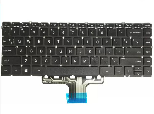 Techie Keyboard for HP 14-DW Series and 14-DY Series Laptops Without Backlight