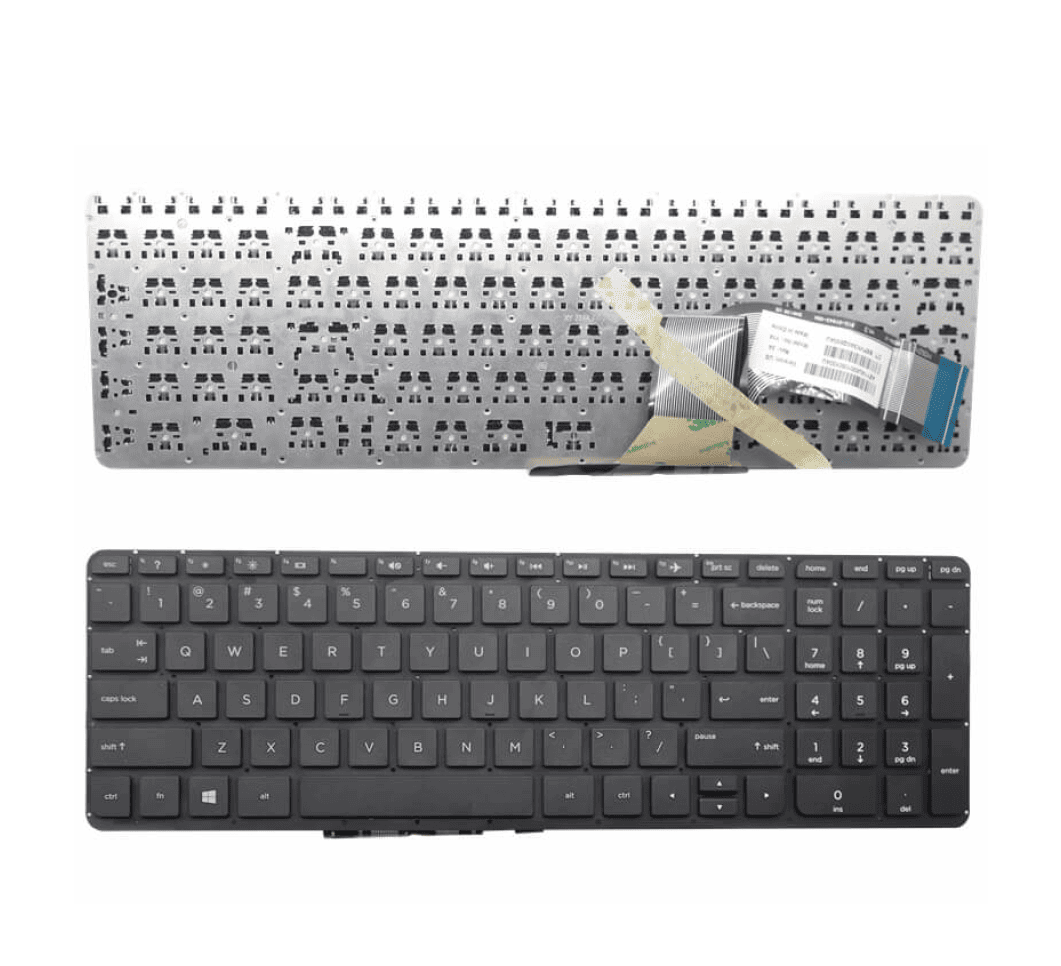 Techie Laptop Keyboard For HP Pavilion 15-P, 762529-001, 15-K, 17-F Series Laptops