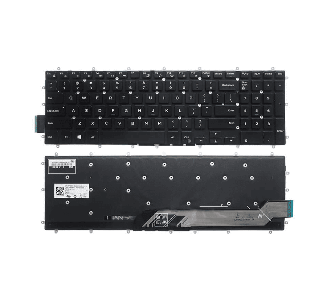 Techie Laptop Keyboard For Dell Inspiron 15 5567, 3579, 3583, 3779, 5565, 5765 7566, 7577, 7773, 7778