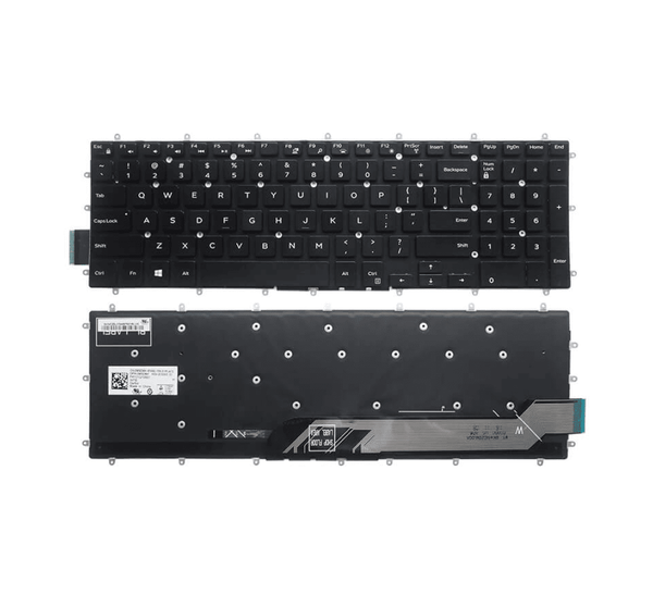 Techie Laptop Keyboard For Dell Inspiron 15 5567, 3579, 3583, 3779, 5565, 5765 7566, 7577, 7773, 7778