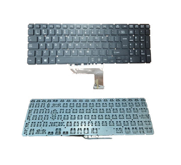 Techie Laptop Keyboard For Toshiba Satellite C50, 9Z.N7TSV.801, C50D, C50T, C55D, C55T Series Laptops