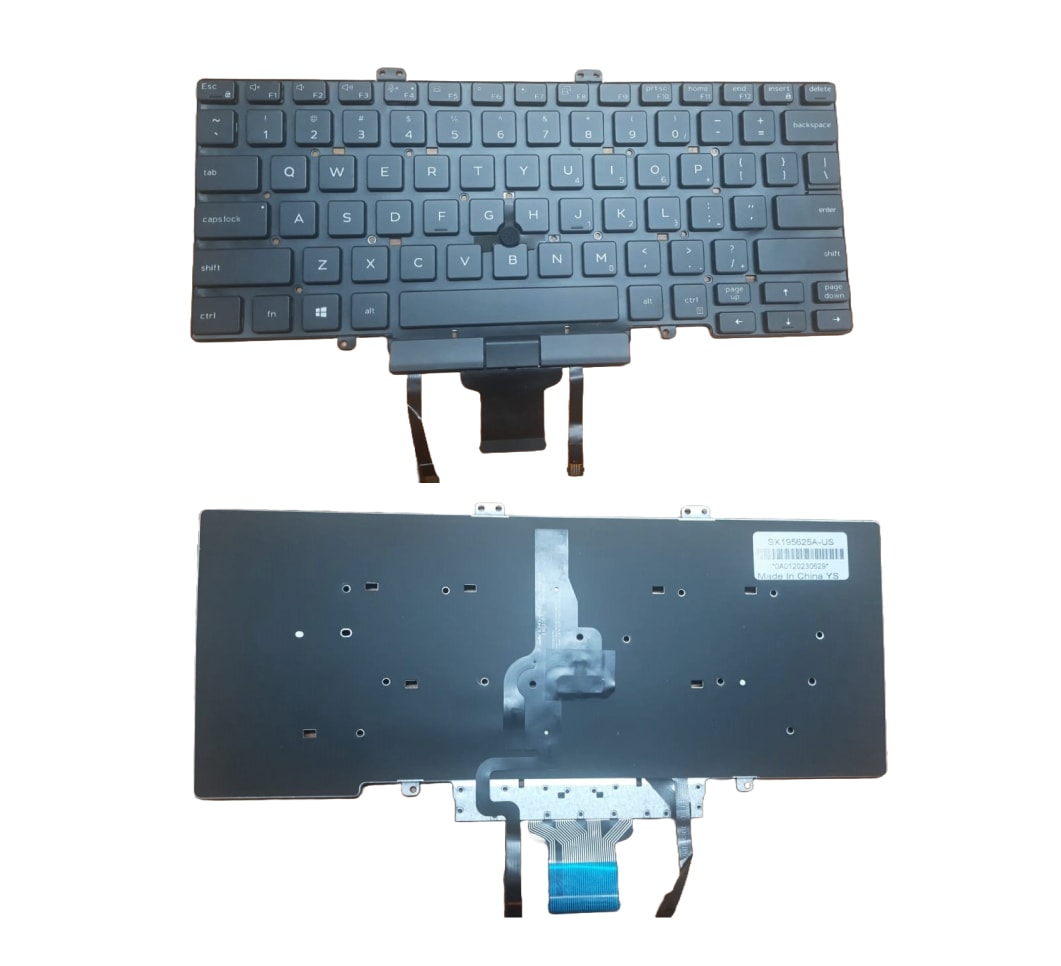 Techie Laptop Keyboard For Dell Latitude E5410, 2VM28, E5400, E6400, E5500, E5510 Laptops