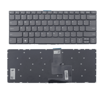 Techie Laptop Keyboard For Lenovo IdeaPad 320-14ISK, 320-14AST, 320S-14IKB Series Laptops With On Off Button