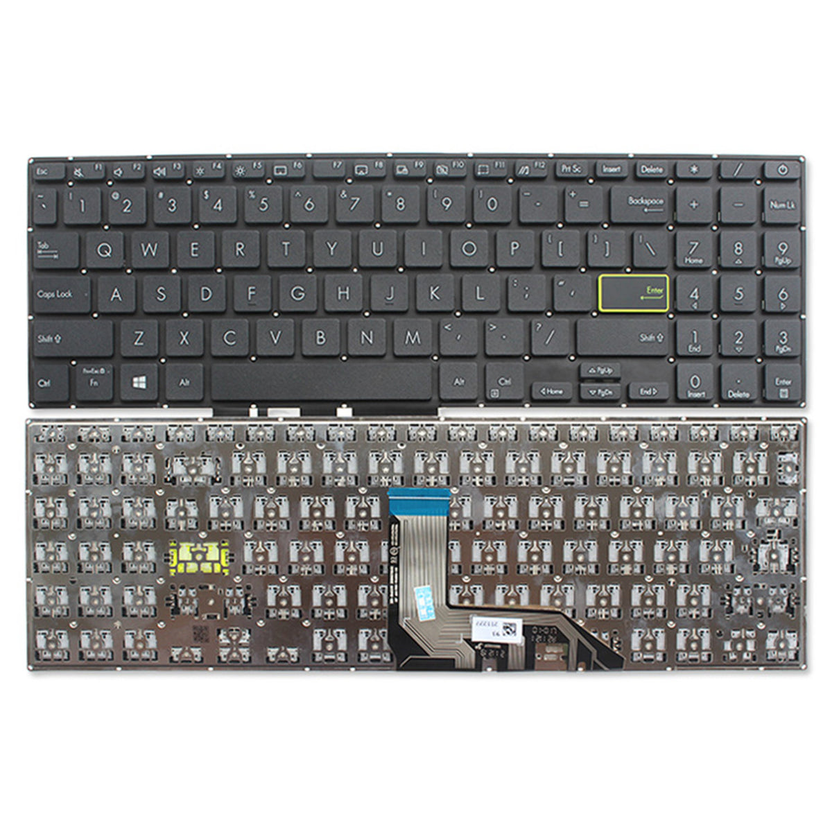 Techie Laptop Keyboard for Asus VivoBook K513, K513E, K513EA, K513M, K513MA Series
