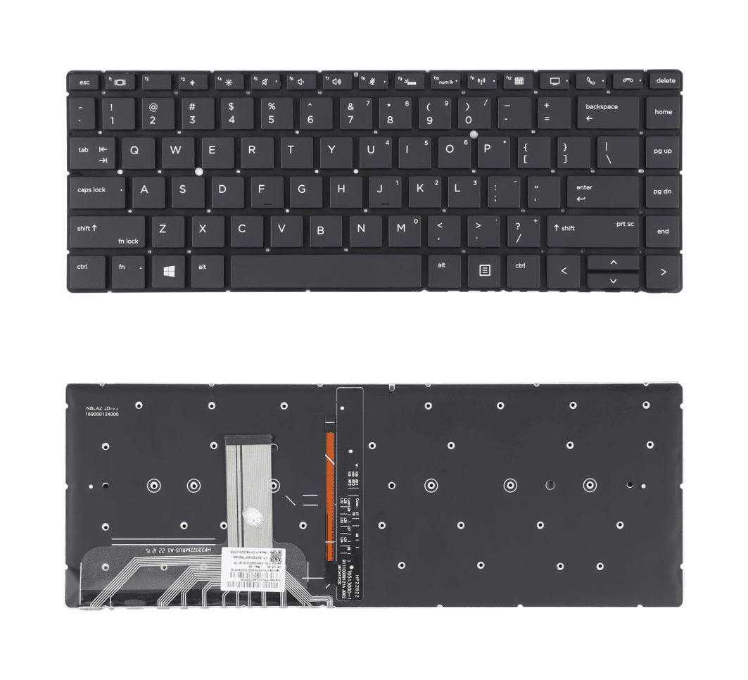 Techie Laptop Keyboard For HP EliteBook x360 1040 G5, 1040 G4 Series Laptops