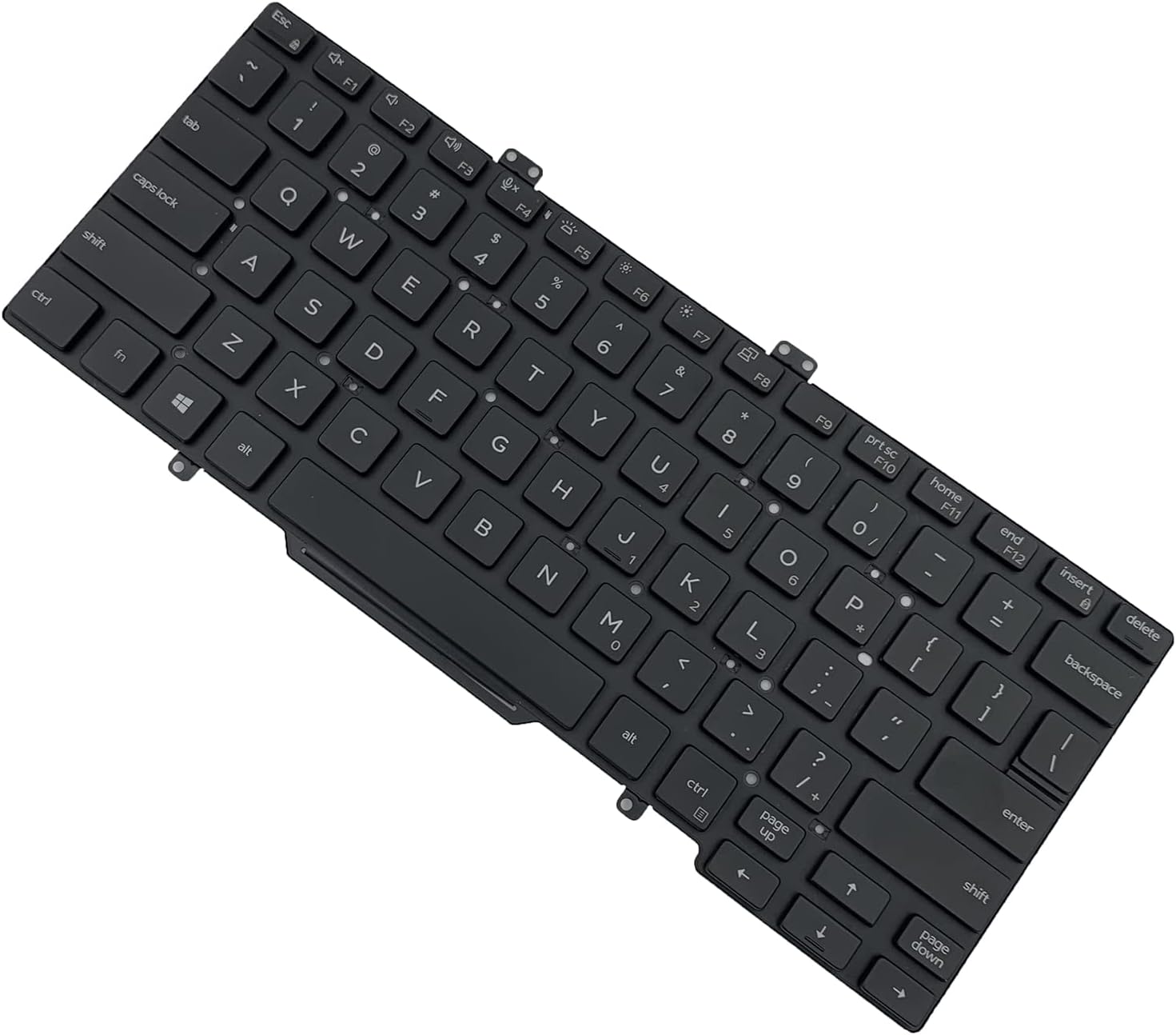 Techie Laptop Keyboard for Dell Latitude 7400, E7400, L3400, 5400 Series with Backlight