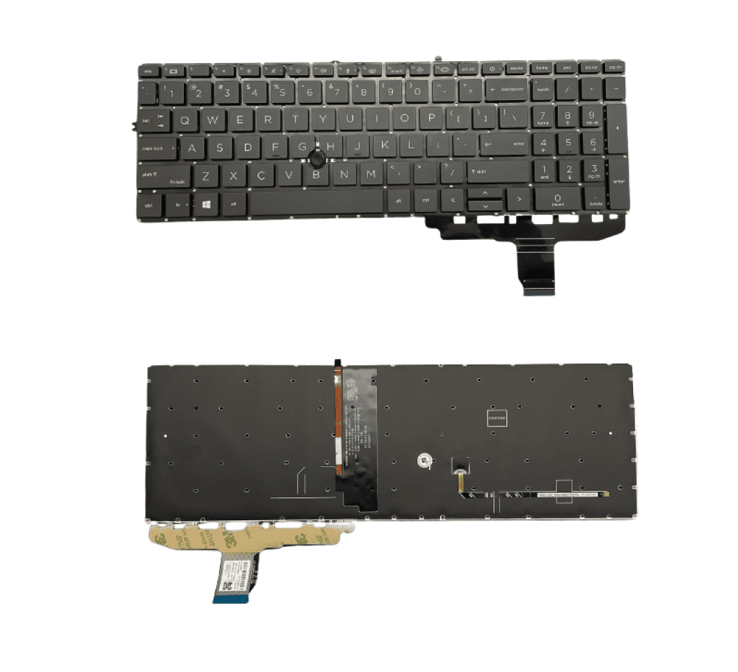 Techie Laptop Keyboard For HP EliteBook 850 G7, 850 G8, 855 G7, 855 G8, 750 G7, 750 G8, 755 G7, 755 G8 Series