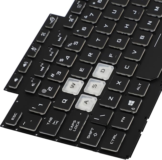 Techie Laptop Keyboard for Asus Rog Strix G731GT, G732, G732G, G732L, G732GU, G712, G712L Series With Backlight