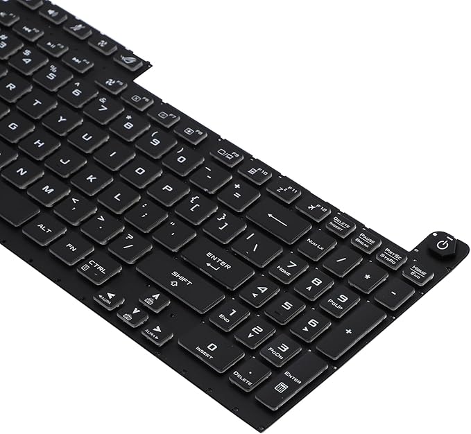 Techie Laptop Keyboard for Asus Rog Strix G731GT, G732, G732G, G732L, G732GU, G712, G712L Series With Backlight