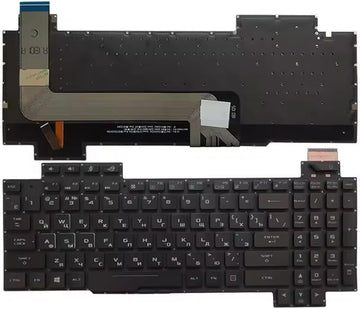 Techie Laptop Keyboard for Asus ROG Strix GL503, GL503V, GL503VD, GL703V, GL703VD With Backlight
