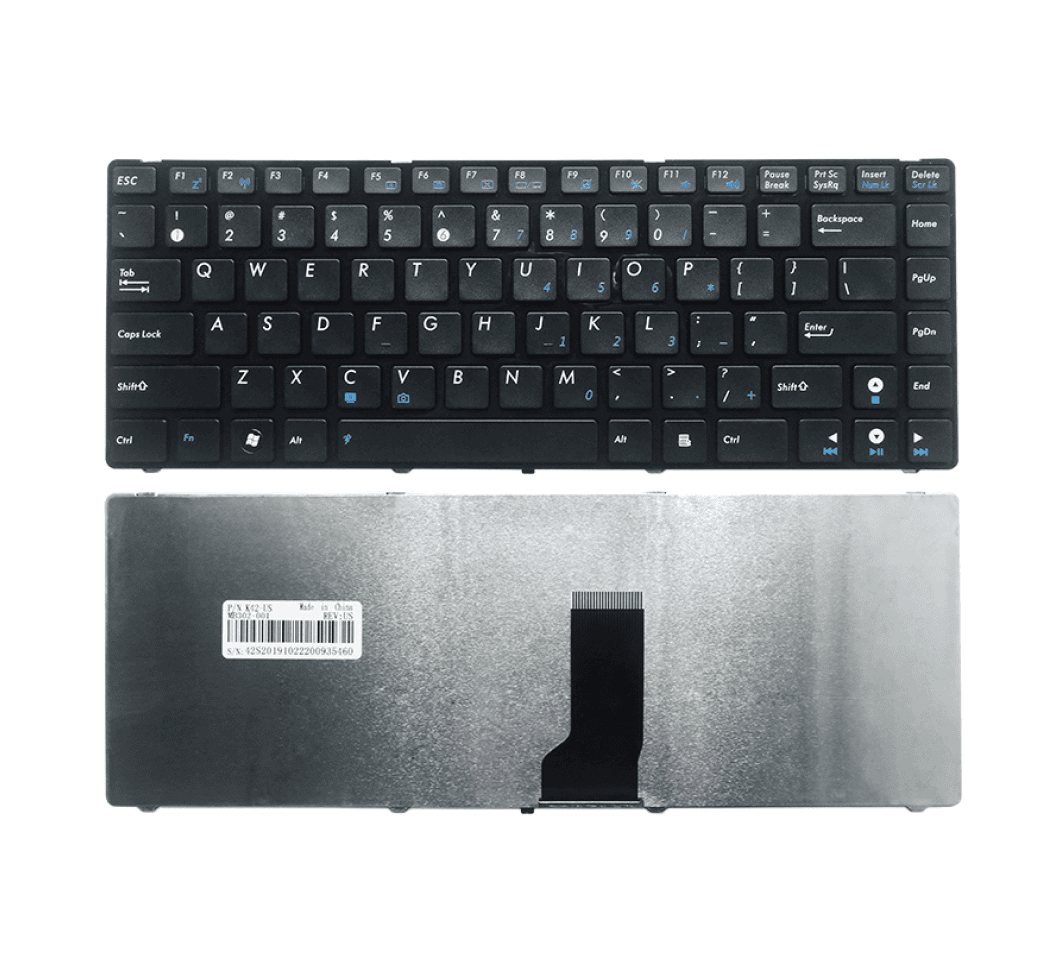 Techie Laptop Keyboard For Asus K42, A42, A83, B43, K43, N43, U31, U32, U35, U45, X42, X43, X44 Series