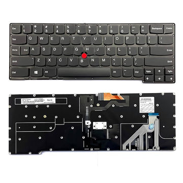 Techie Laptop Keyboard for Lenovo ThinkPad X1 Carbon 2nd Gen 20A7, 20A8 With Backlight and Mouse