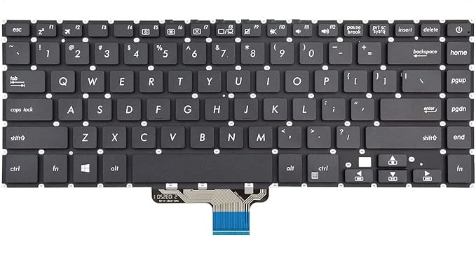 Techie Laptop Keyboard for Asus X510, X510U, X510UA, X510UN, X510Q, X510QA
