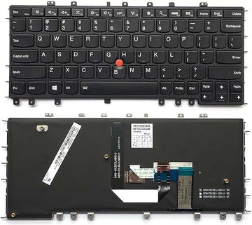 Techie Laptop Keyboard for Lenovo Thinkpad S1 Yoga 12 Yoga S240 Series With Backlight and Mouse