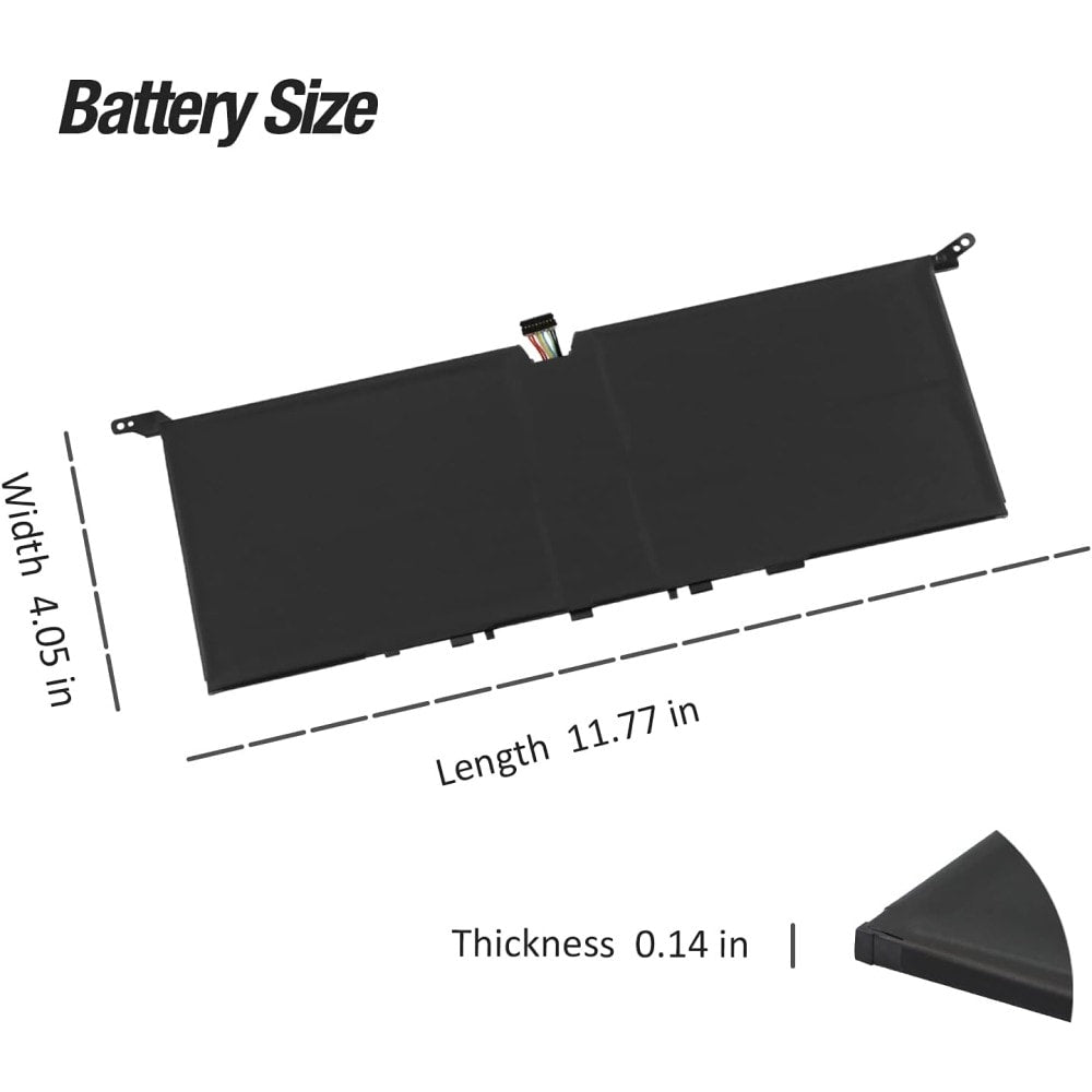 Techie Battery for Lenovo L17C4PE1 - Lenovo YOGA S730-13IWL-81J00029GE, GGE, WGE, QGE Laptops (2600mAh, 4-Cell)