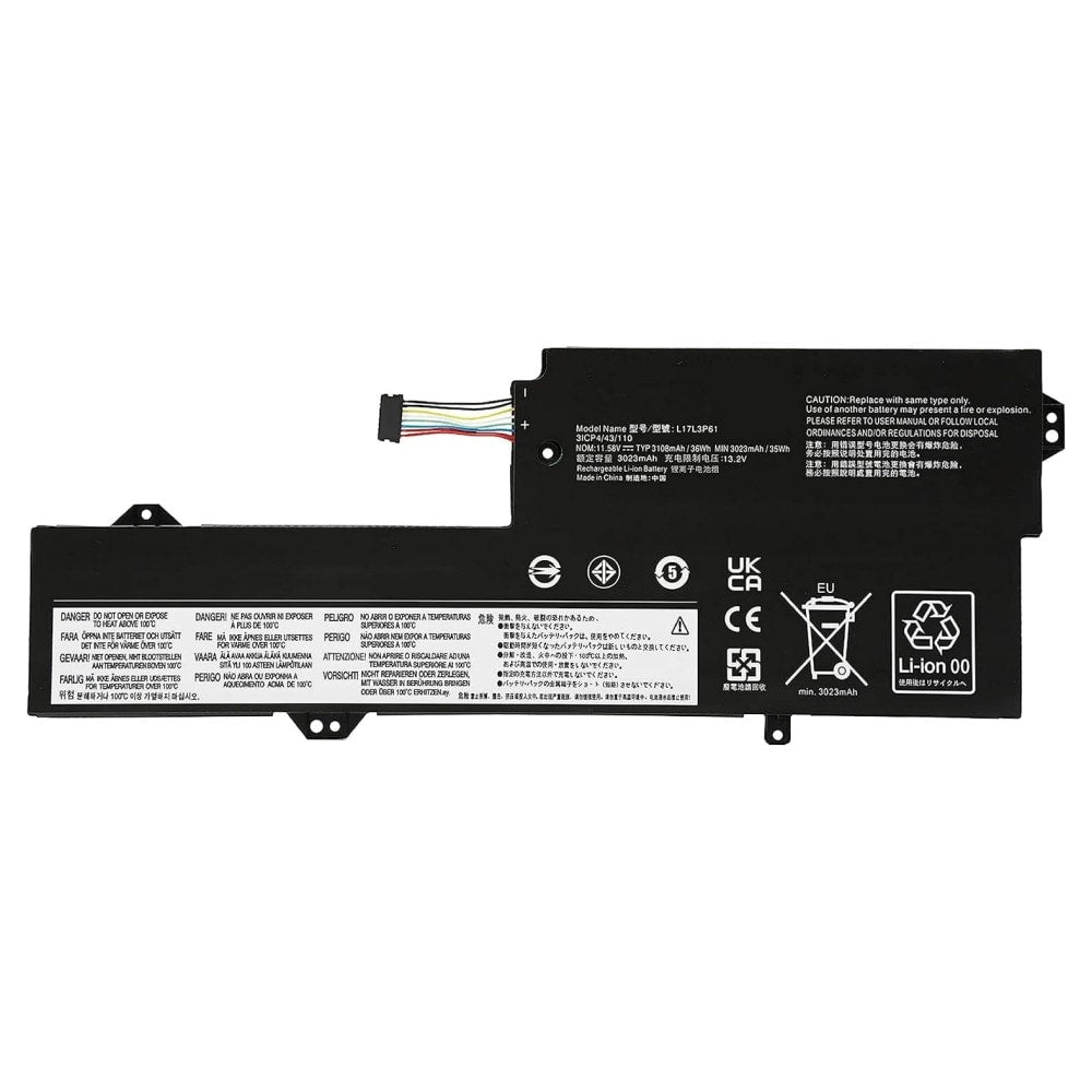 Techie Compatible Battery for Lenovo L17L3P61 - IdeaPad 320 Laptop (2000mAh, 3-Cell)