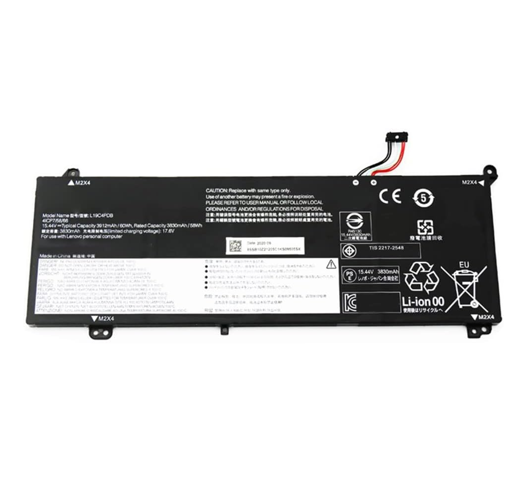 Techie Compatible Battery for Lenovo L19C4PDB - L19M4PDB, THINKBOOK 14S YOGA ITL Series Laptops (3630mAh, 4-Cell)