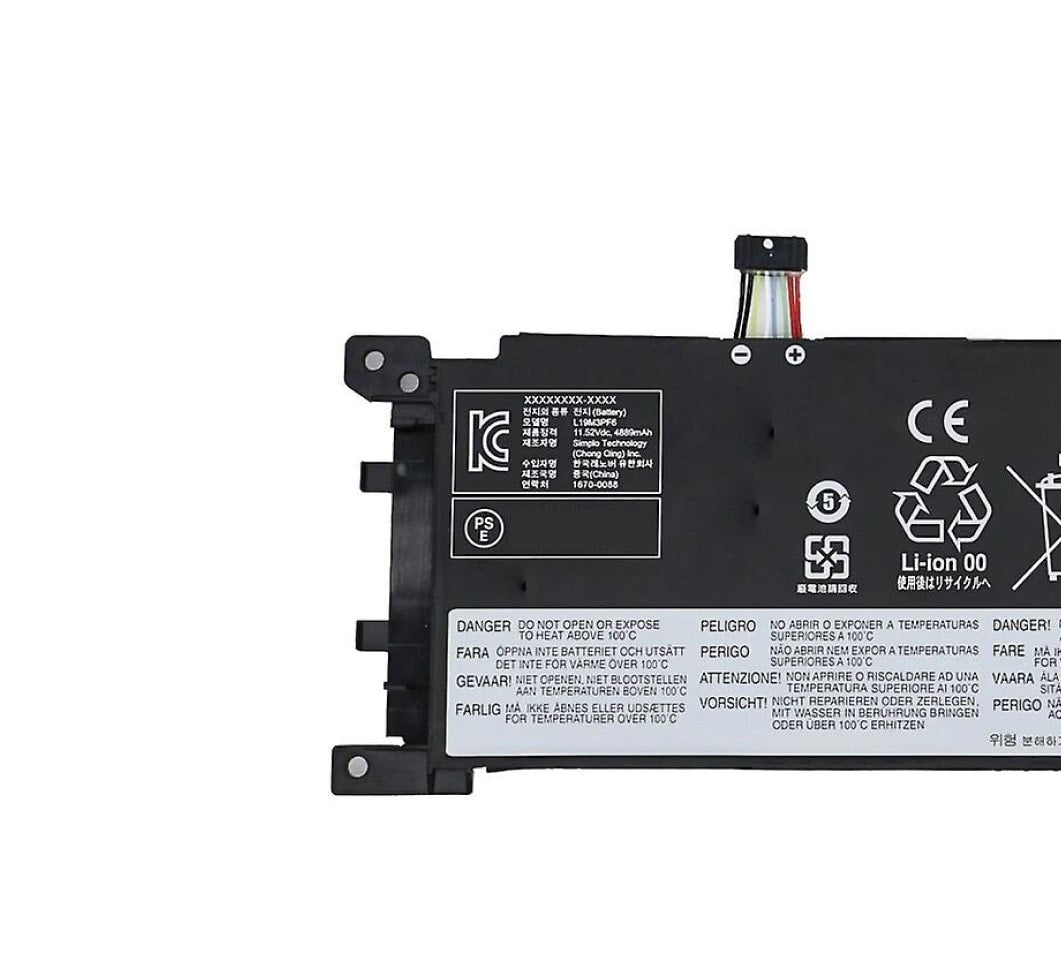 Techie Battery for Lenovo L19L3PF2 - Lenovo IdeaPad 5-15ALC05-82LN001YSC, K2JP, V1IX Laptops (4650mAh, 3-Cell)