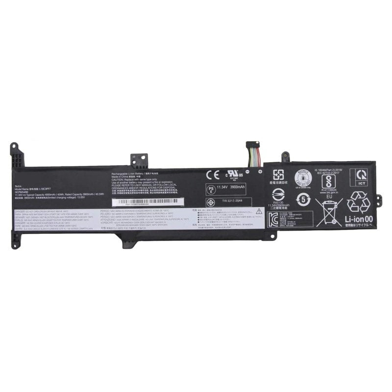 Techie Battery for Lenovo L19L3PF5, L19C3PF7 - Lenovo IdeaPad 3-14, 3-15 Series Laptops (4650mAh, 3-Cell)