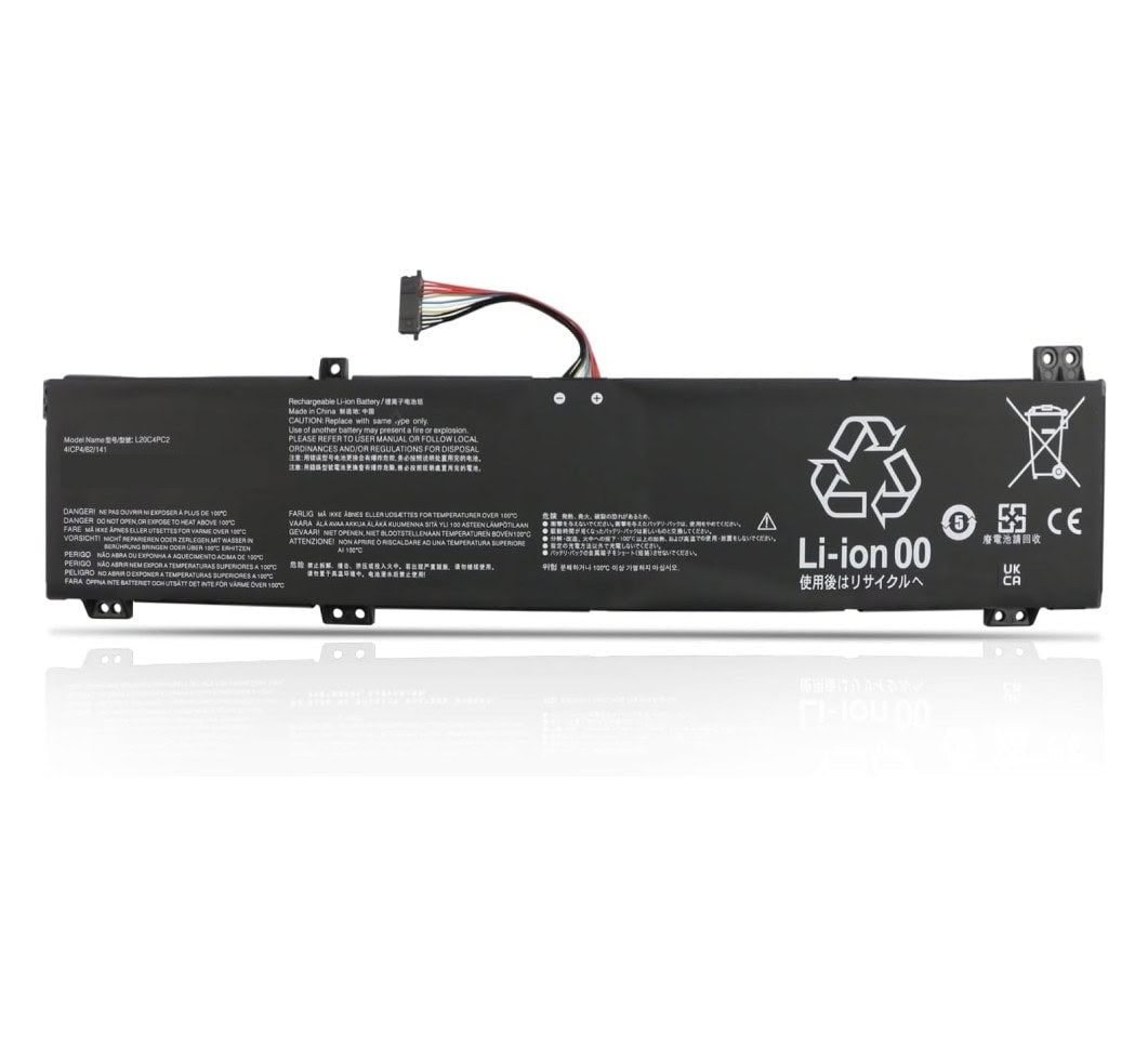 Techie Battery for Lenovo L20C4PC2, L20M4PC2, Legion 5 17ACH6H, LEGION 5 17ITH6, LEGION 5 17ACH6 Series Laptops (5180mAh, 4-Cell)