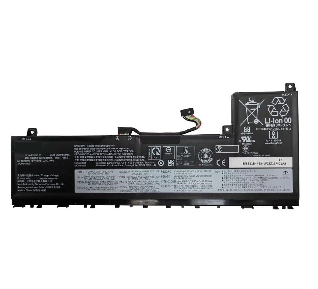 Techie Battery for LENOVO L20M3PF1, IdeaPad 5 PRO 14ITL6, 14IAP7 Series Laptops (4650mAh, 3-Cell)